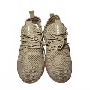 Damyuan Comfy Breathable Knit Sneakers - Tan Size 8.5